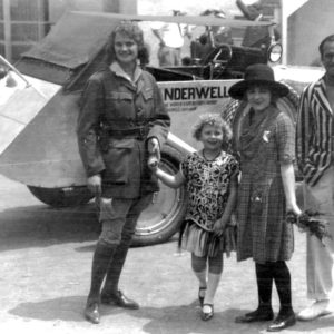 Aloha Wanderwell, Mary Pickford & Douglas Fairbanks